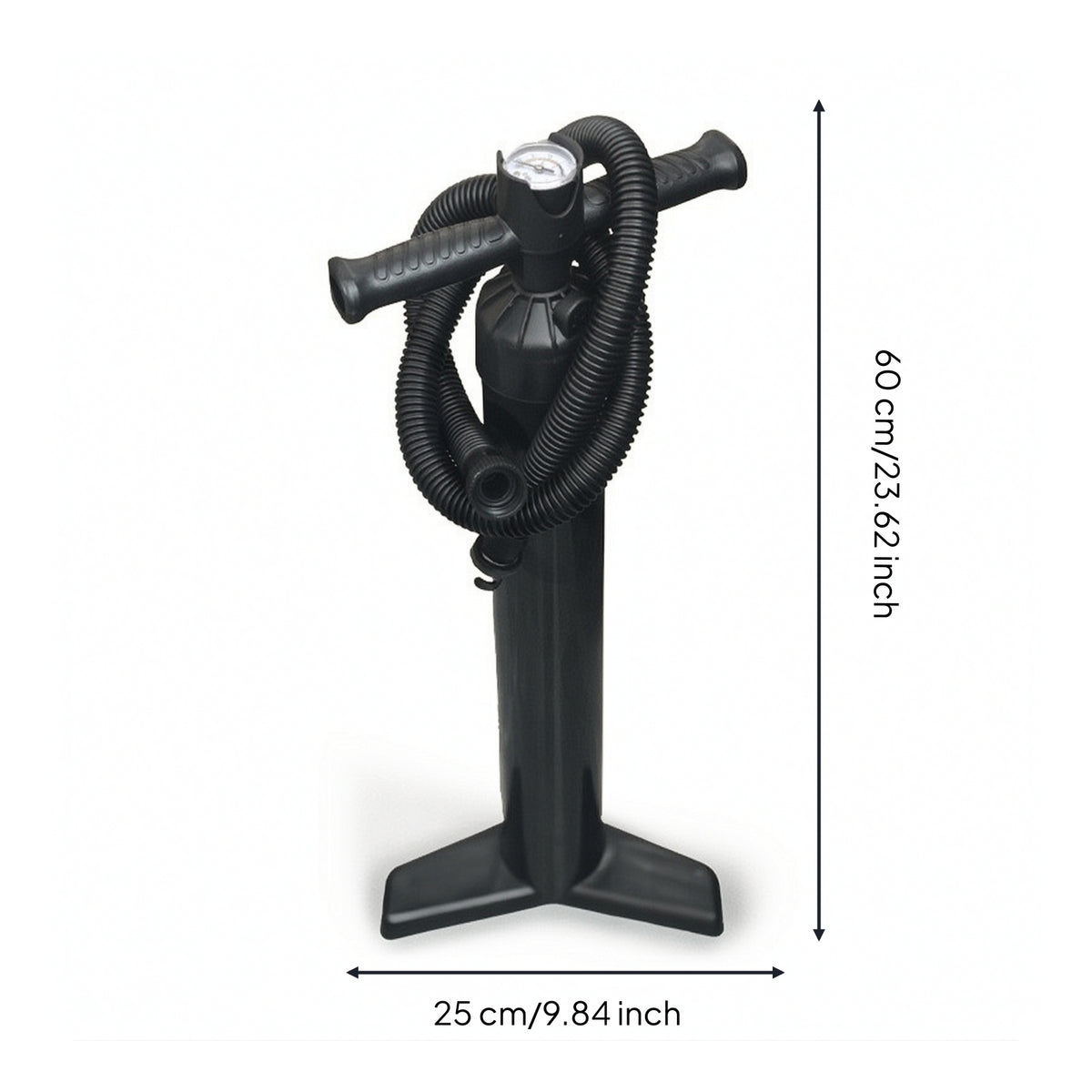 Air Pump with Pressure Gauge Floor-Standing Stand-up Paddleboards Pump Manual for Paddlers