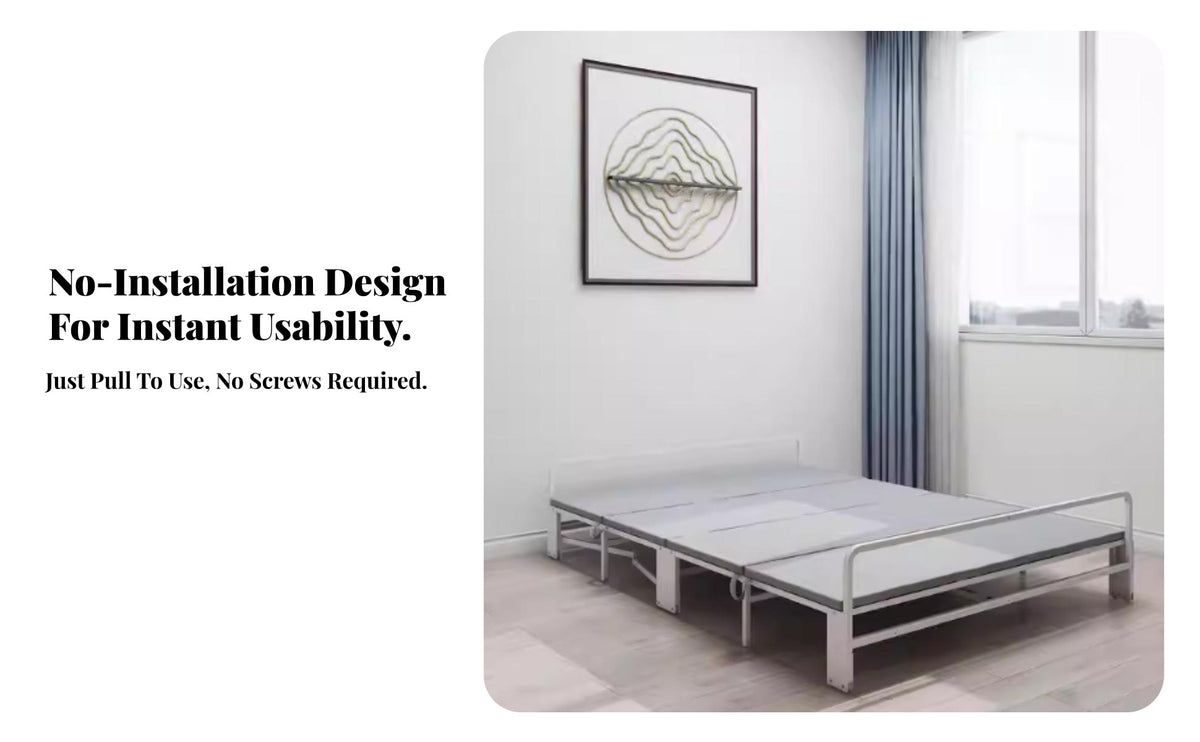 Multi-Functional Cabinet Bed with Desk Hidden Design Space-Saving Furniture Integrated Storage Easy Operation for Small Apartment Dwellers, Office Workers, homeowners, Bedroom, Guest Room