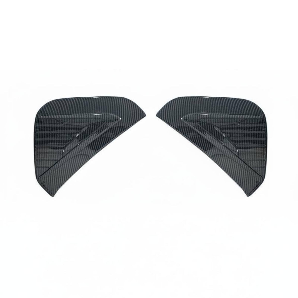 2 Pieces Decorative Gas Cap Cover Trim Shielding Charging Port Door Cover for Automaker bZ4X Owners