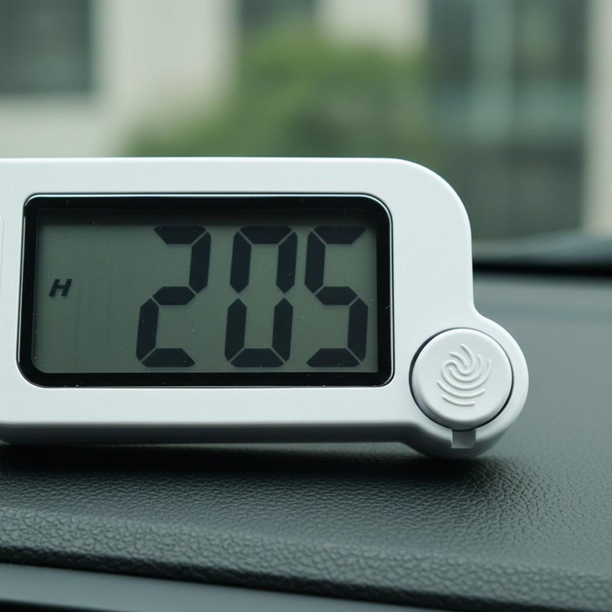 Digital Screen Clock with Push Button Luminous Digital Wall Clock 12/24-Hour Format for Kitchen