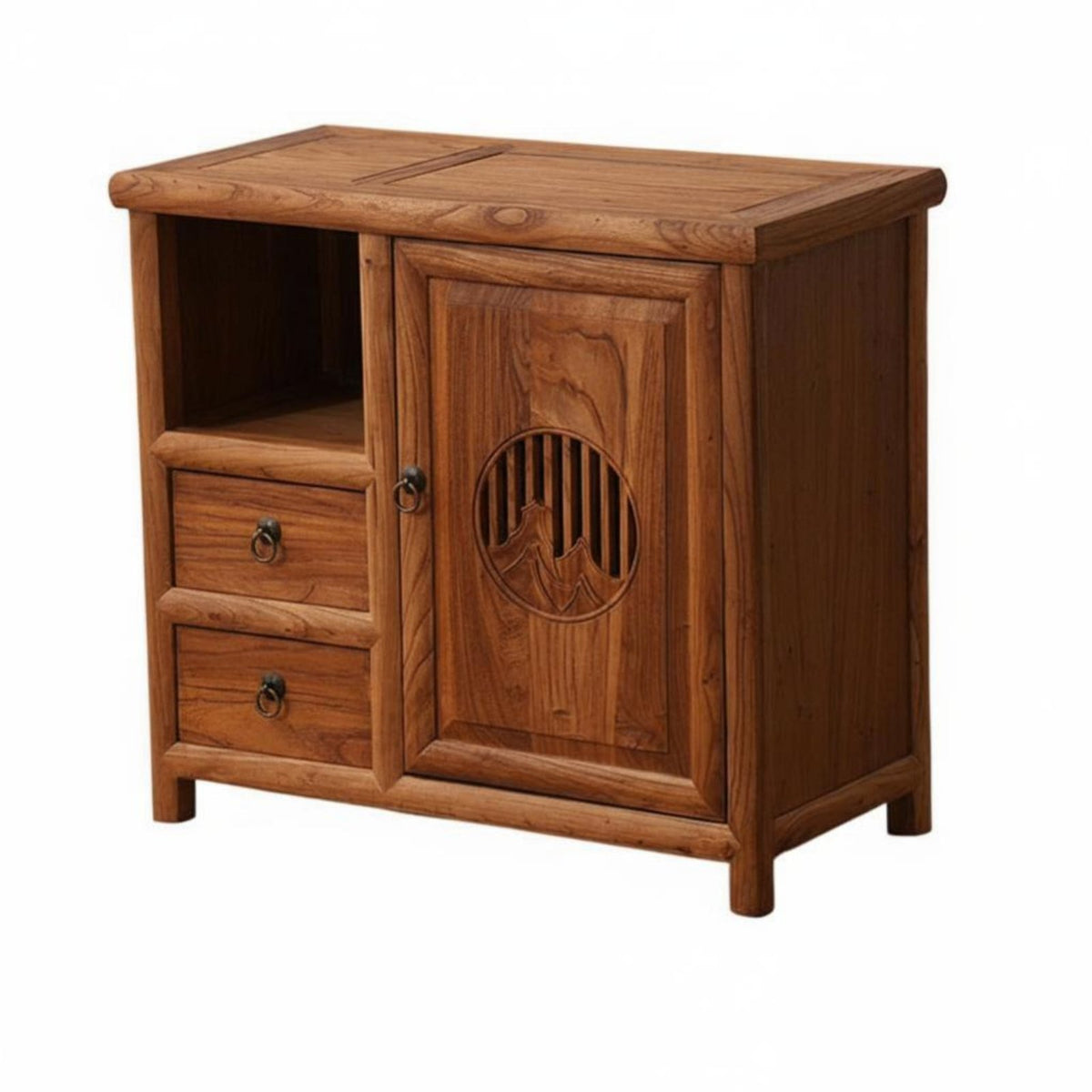 Integrated Brewing Console Chinese Design Aesthetic Tea Cabinet for Study