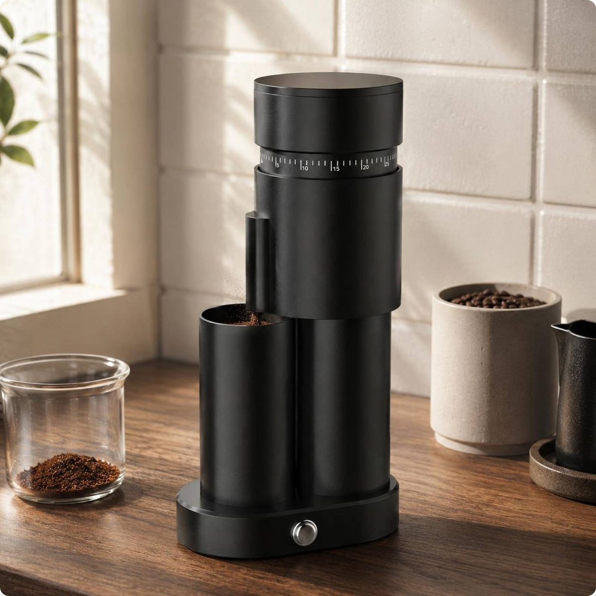 Coffee Bean Grinder Powder Collection Chamber Small Appliance
