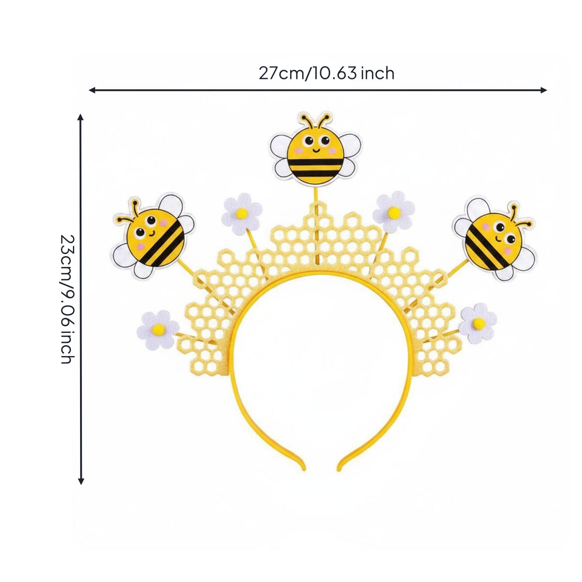 Easter Bee Headband Cosplay Bee Costume Accessories Cute for Children
