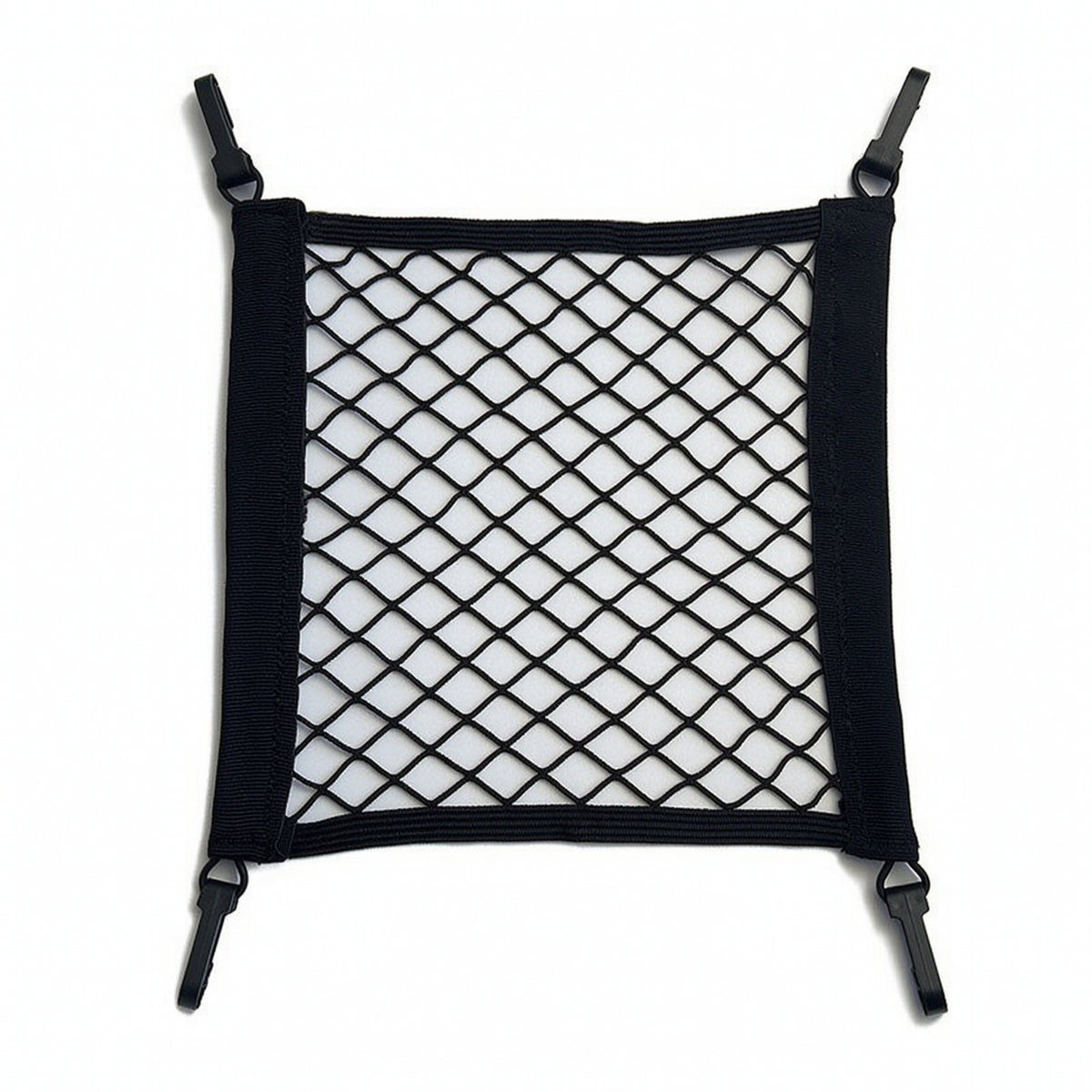 Elastic Car Seat Space Storage Mesh-Saving Car Seat Storage Net Easy to Install Adjustable for Commuters