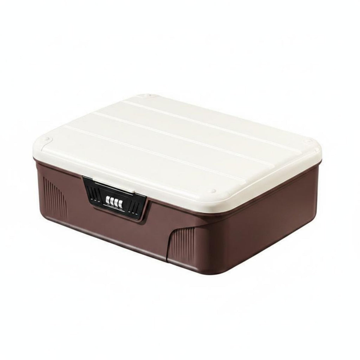 Password Lock Storage Box Easy to Clean Password Lock Box Large Capacity Travel Case for Car