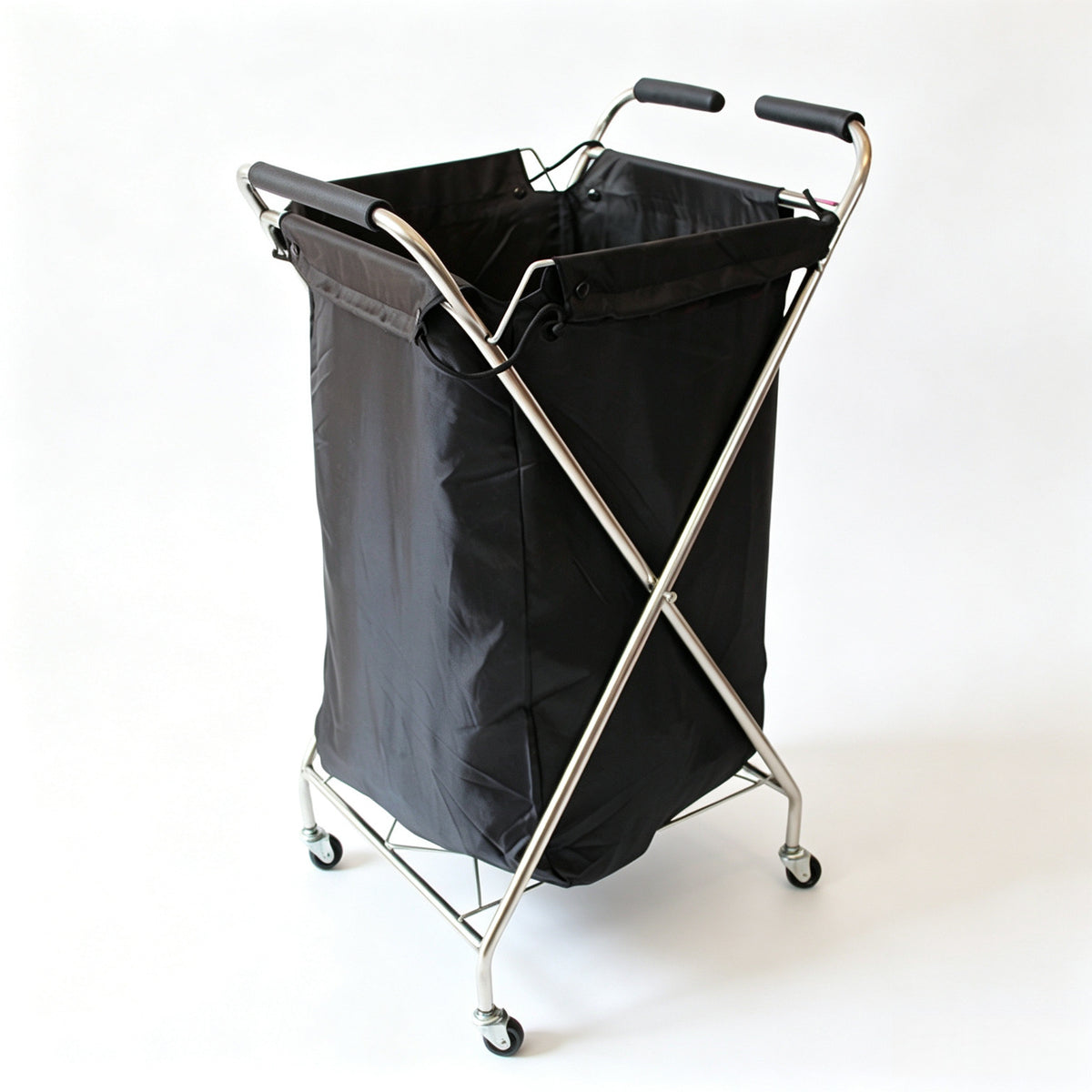 3-Tier Metal Rolling Towel Rack Cart for Salon, Hotel, Gym