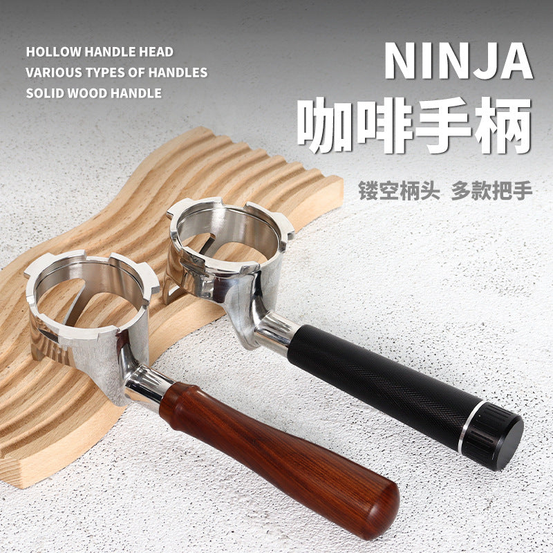 NINJA Espresso Machine Portafilter 54mm Three-Ear, Stainless Steel Bottomless