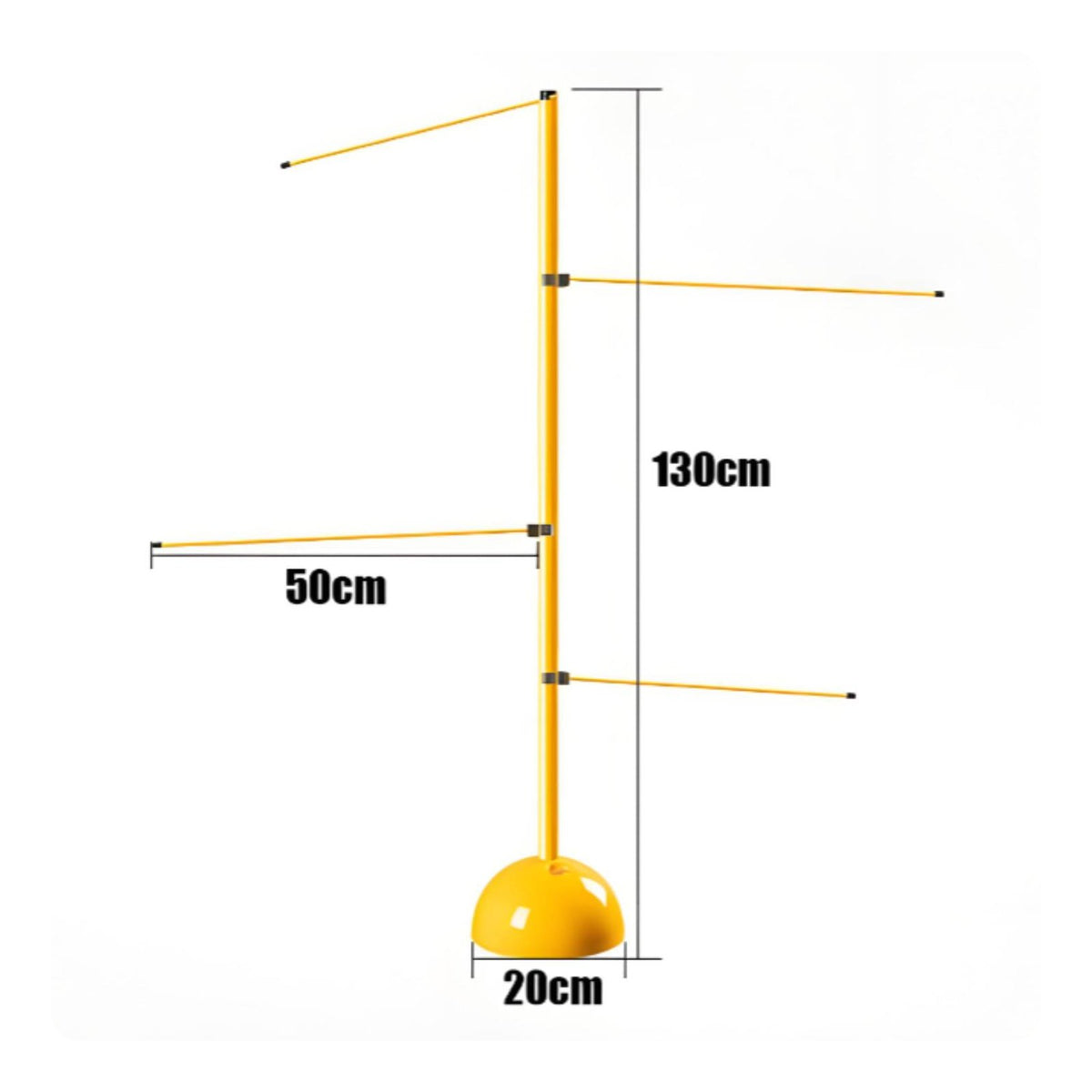 Ball Handling Training Pole Adjustable Height Basketball Dribbling Stick for Gym