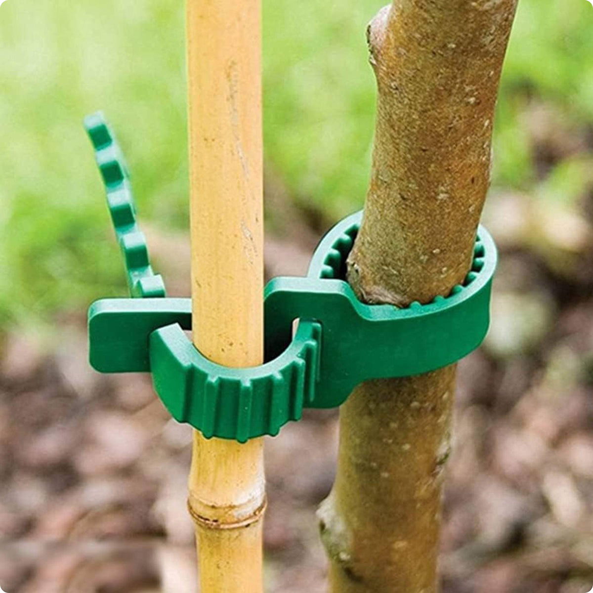 Garden Plant Support Strap Easy to Use Adjustable Plant Tie Non Slip Grip Tree Ties for Gardeners, Greenhouse