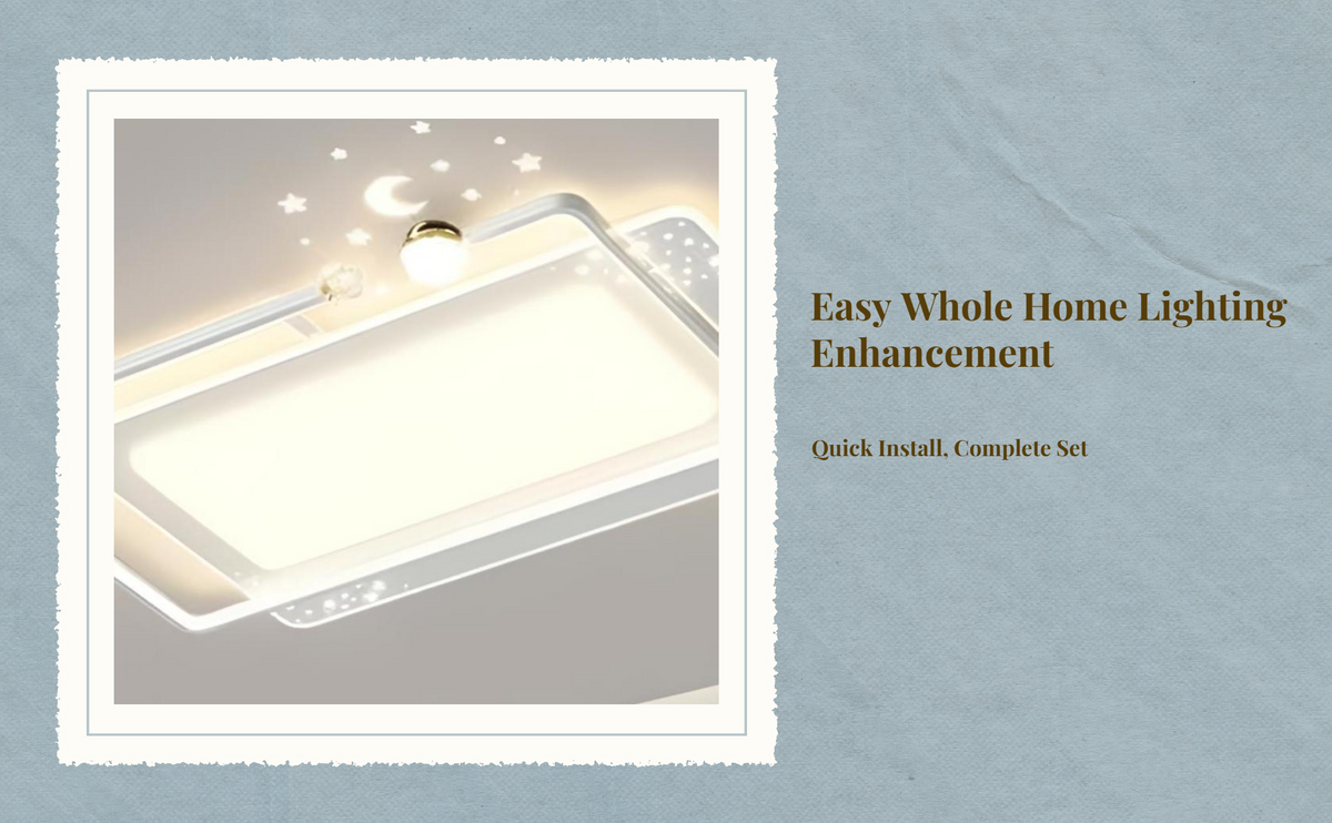 Smart LED Ceiling Light, Dimmable