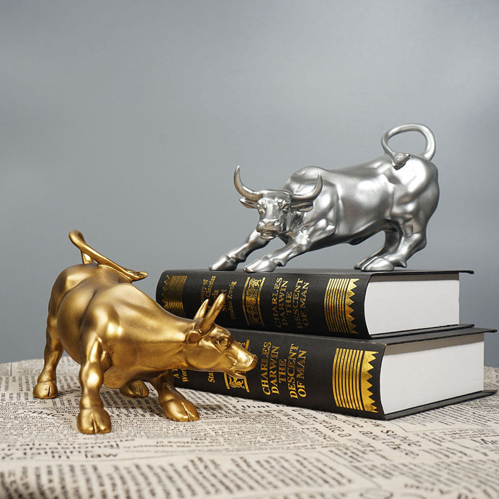 Resin Animal Sculpture Desk Decor European Style