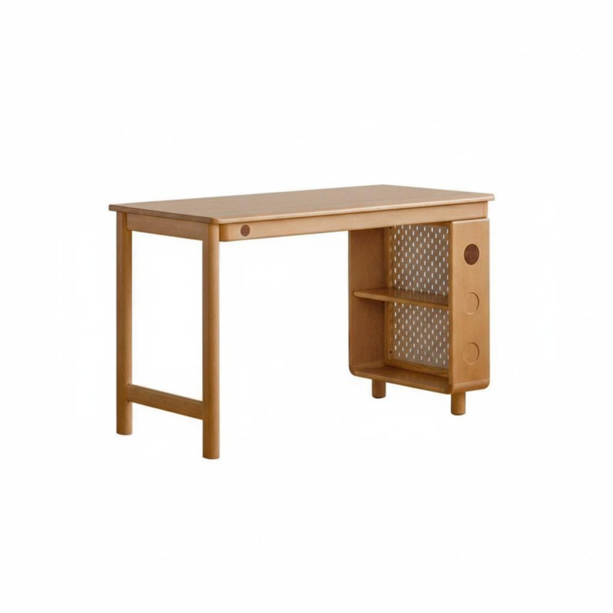 Desk and Hutch Set sturdy Wood Study Table Sturdy Construction for Students