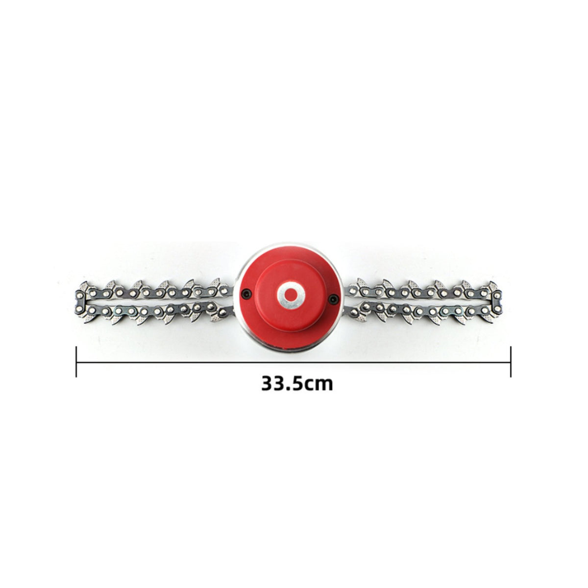 Metal Chain Grass Head Universal Fit Chain Trimmer Head Long-Lasting for Yard