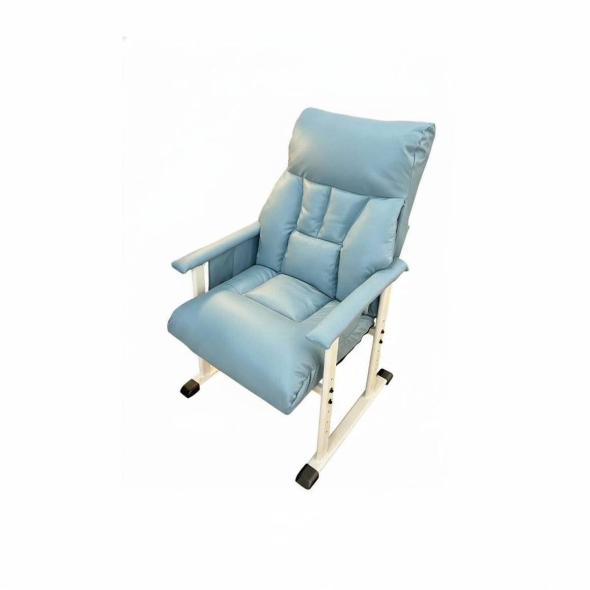 Reclining Lazy Sofa Chair Easy Assembly Upholstered Recliner Chair Adjustable Office Armchair Stain-Resistant Single Person Sofa