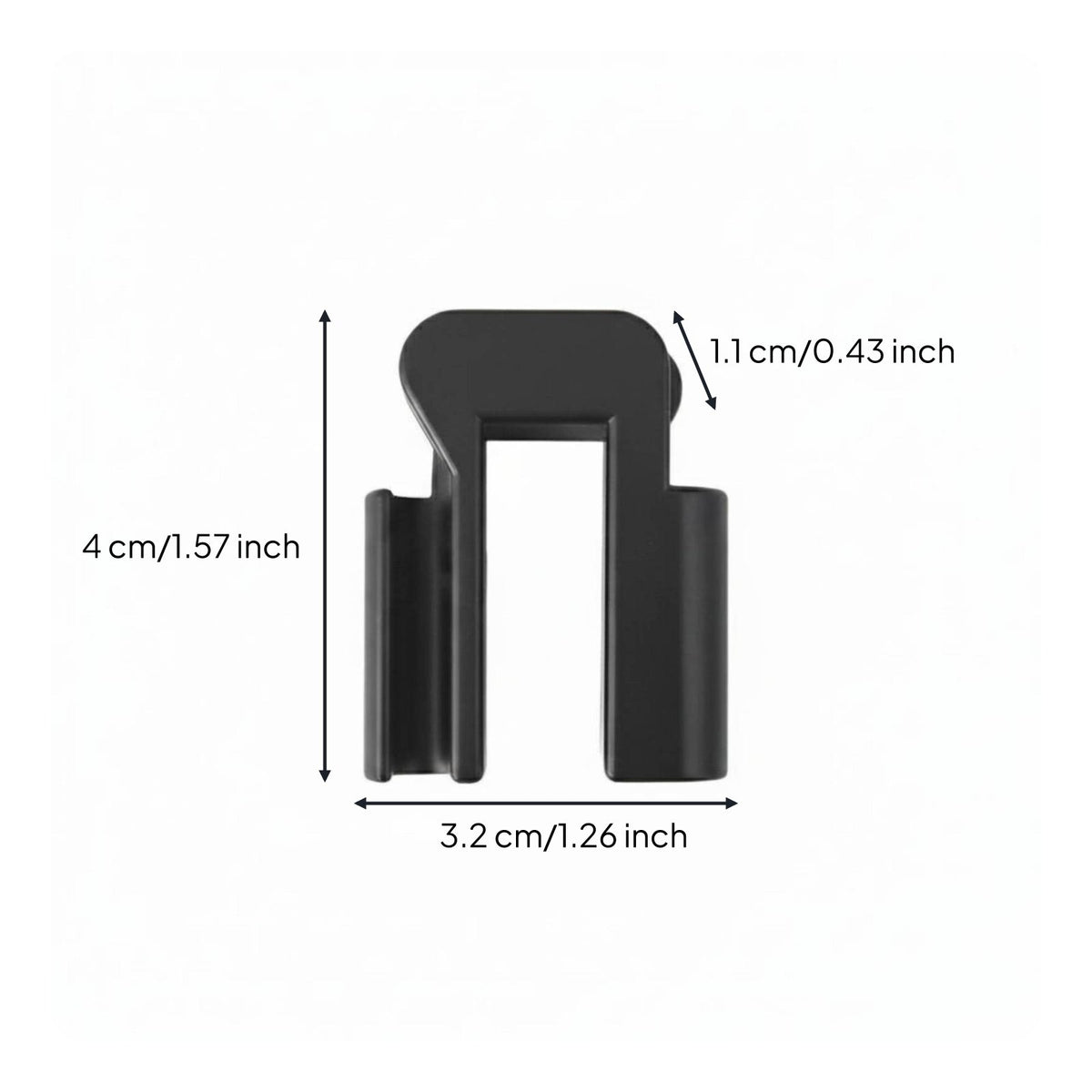 Automatic Water Refill Tube Bracket Small Size Aquarium Hose Holder Clip