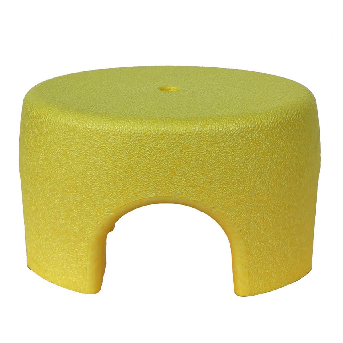 Textured Expanded Polypropylene Foam Stool Lightweight Stool with Finger Hole Compact Furniture Low-Height for Bathroom