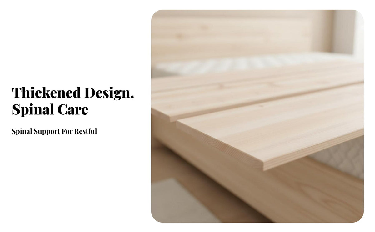 SturdyDuty rollable Slatted Bed Board Anti-Sagging Mattress Support Breathable Bedroom Furniture Lowheight for Seniors, Students, Homeowners, Guest Room, On Floor, RV