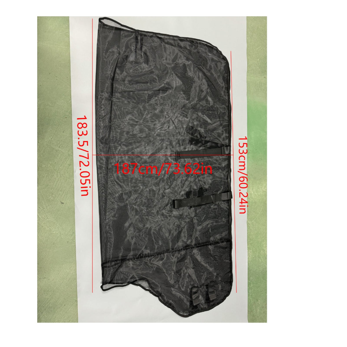 Mesh Fly Rug Summer Use Equine Gear Lightweight for Outdoor, Stable