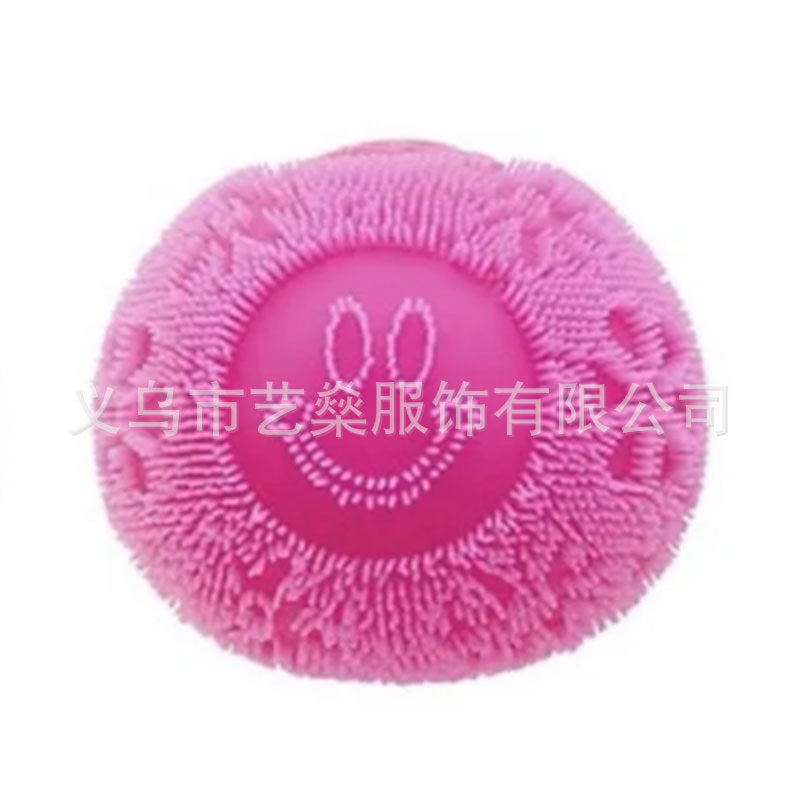 Pink Smiley Ball Box