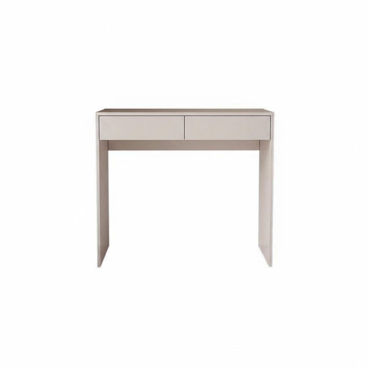 2-Drawer Writing Desk Minimalist Design Study Table Modern aesthetic Multi-Purpose for Professionals, Families
