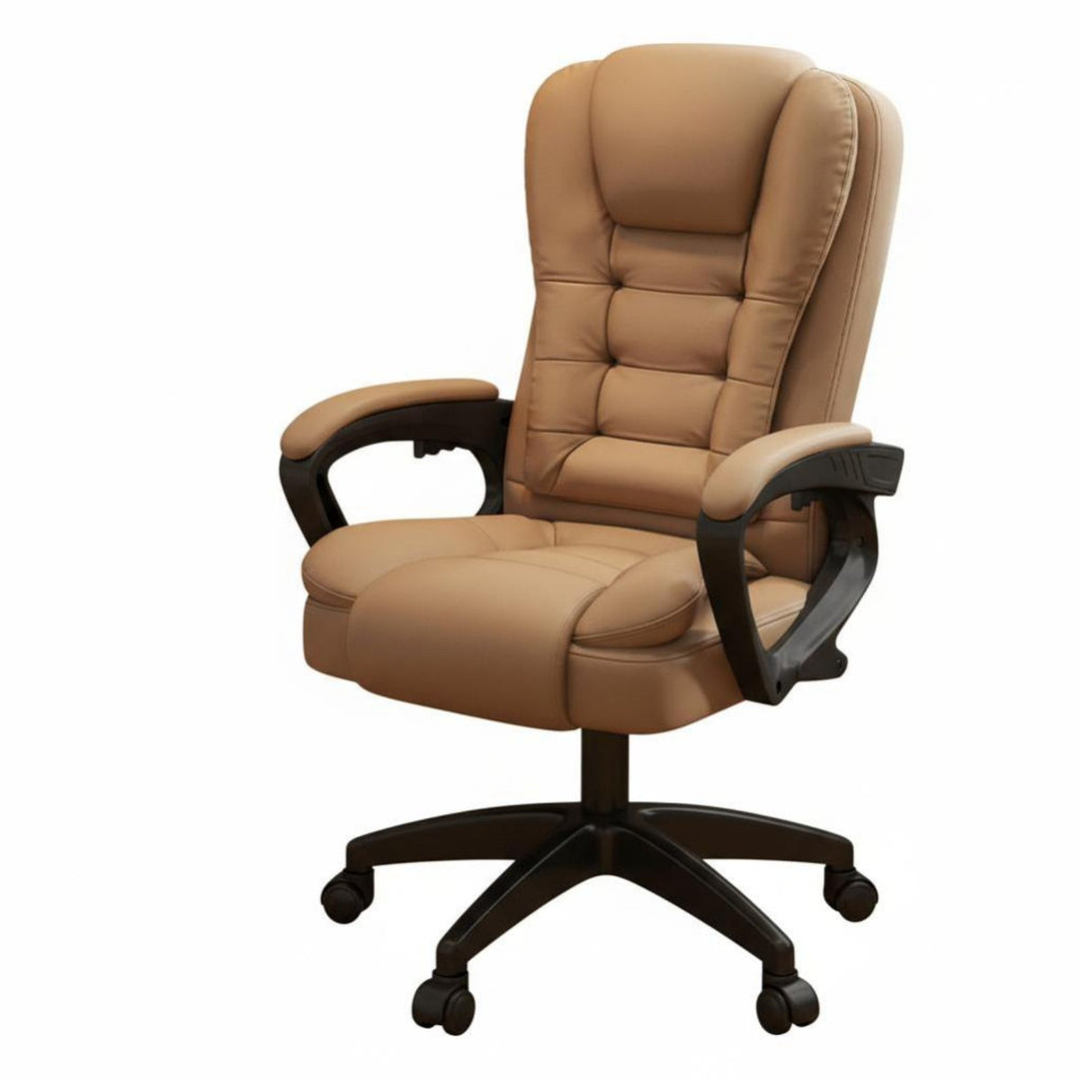 Molded Shell Seat with Wood Legs Ergonomic Backrest Desk Chair Easy Installation Non-Slip Feet for Home Office Users, Study Room