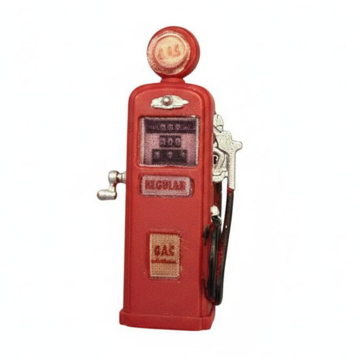 1/64 Scale Gas Pump Weathered Finish Display Accessory Resin Material