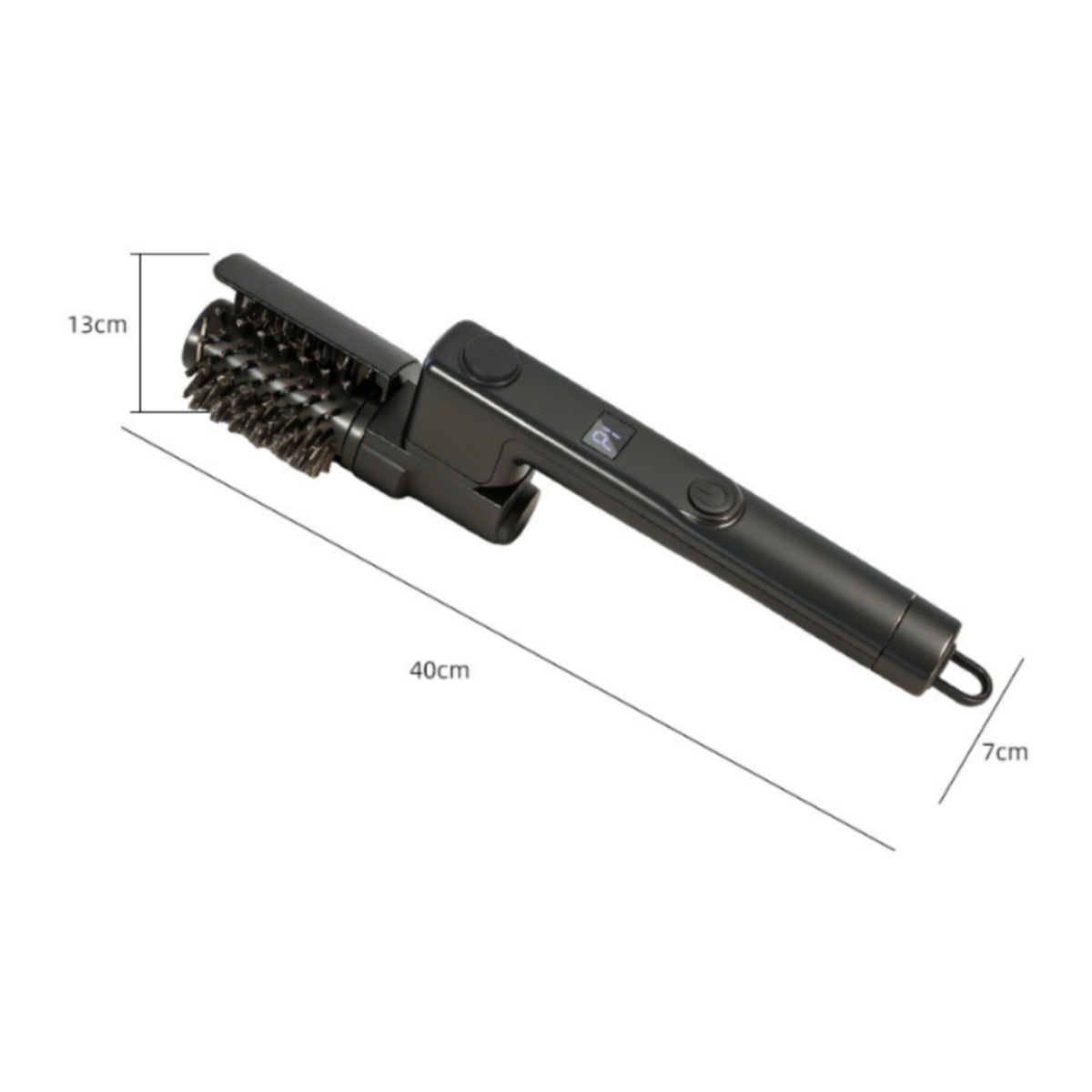 Electric Grill Brush Black Angled Grill Brush Easy to Clean
