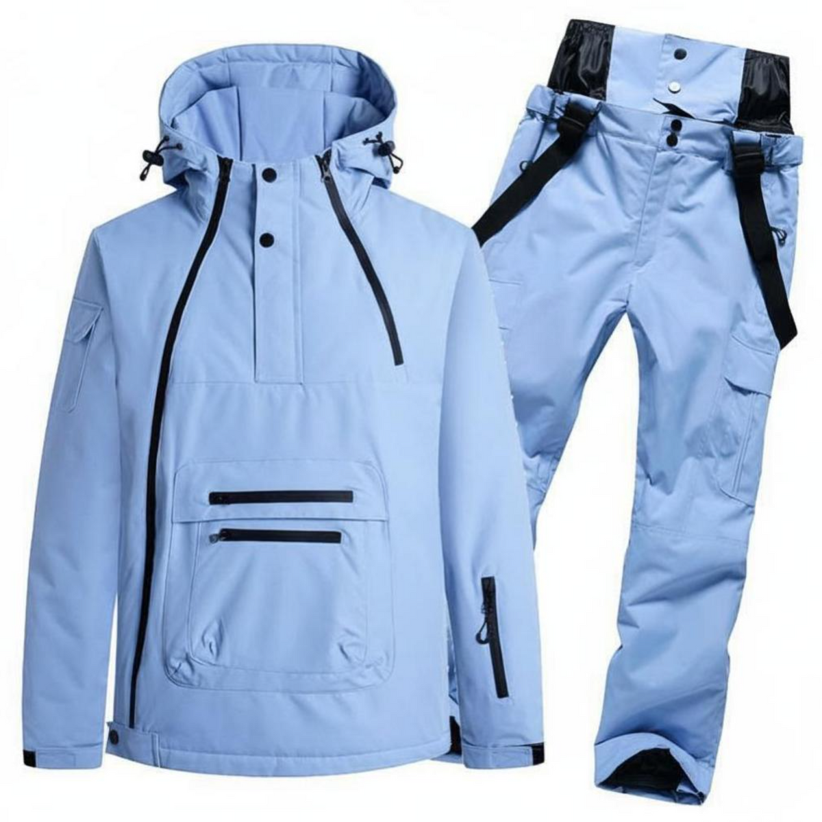 Ski Suit Unisex Waterproof Breathable Thermal Cold Weather