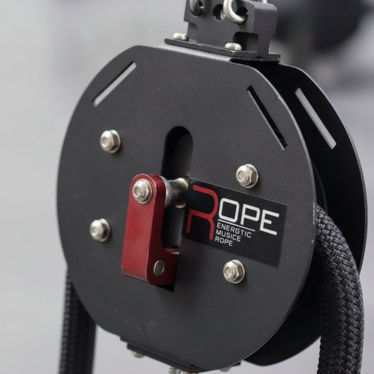 Hanging Rope Training Upper-Suspended Training Cord with Strap Handle Suspended Pull Pulley System for Home Gym Owners, Athletes