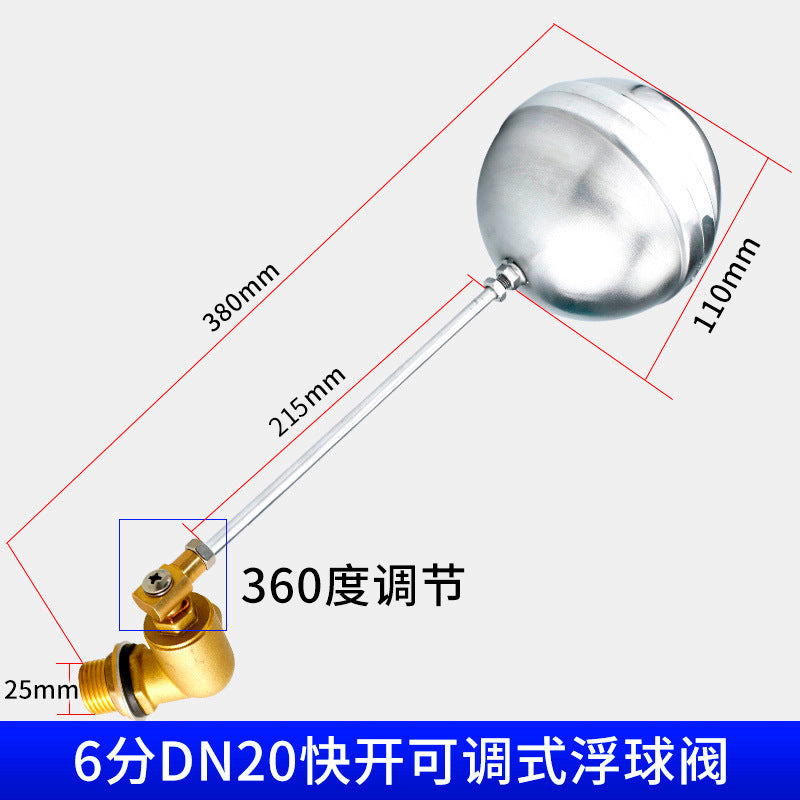 0.75 Inch / Quick Open