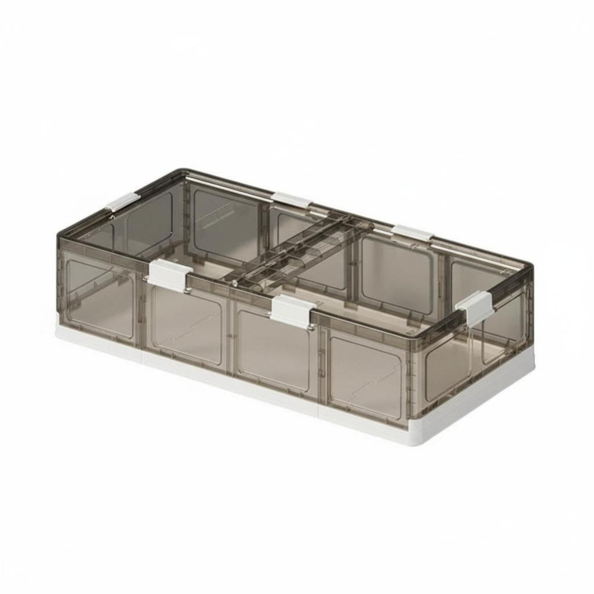 Foldable Underbed Drawer Zippered Closure Under-Bed Storage Bin for Dorm Room