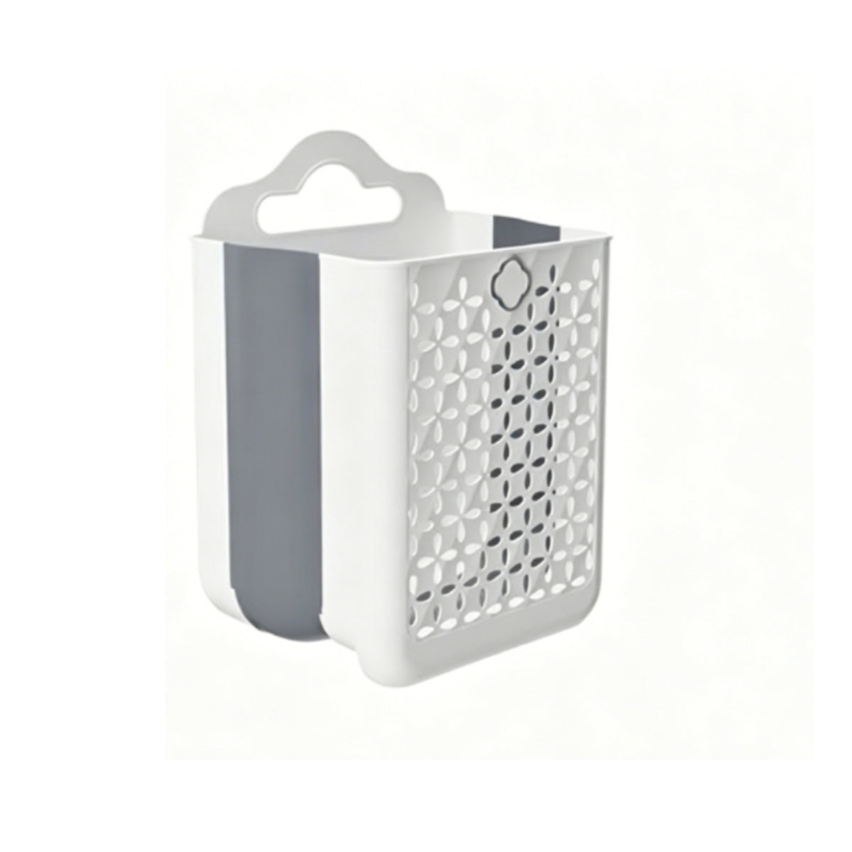 Wall-Mounted Laundry Hamper Space-Saving Foldable Hanging Hamper Easy to Install