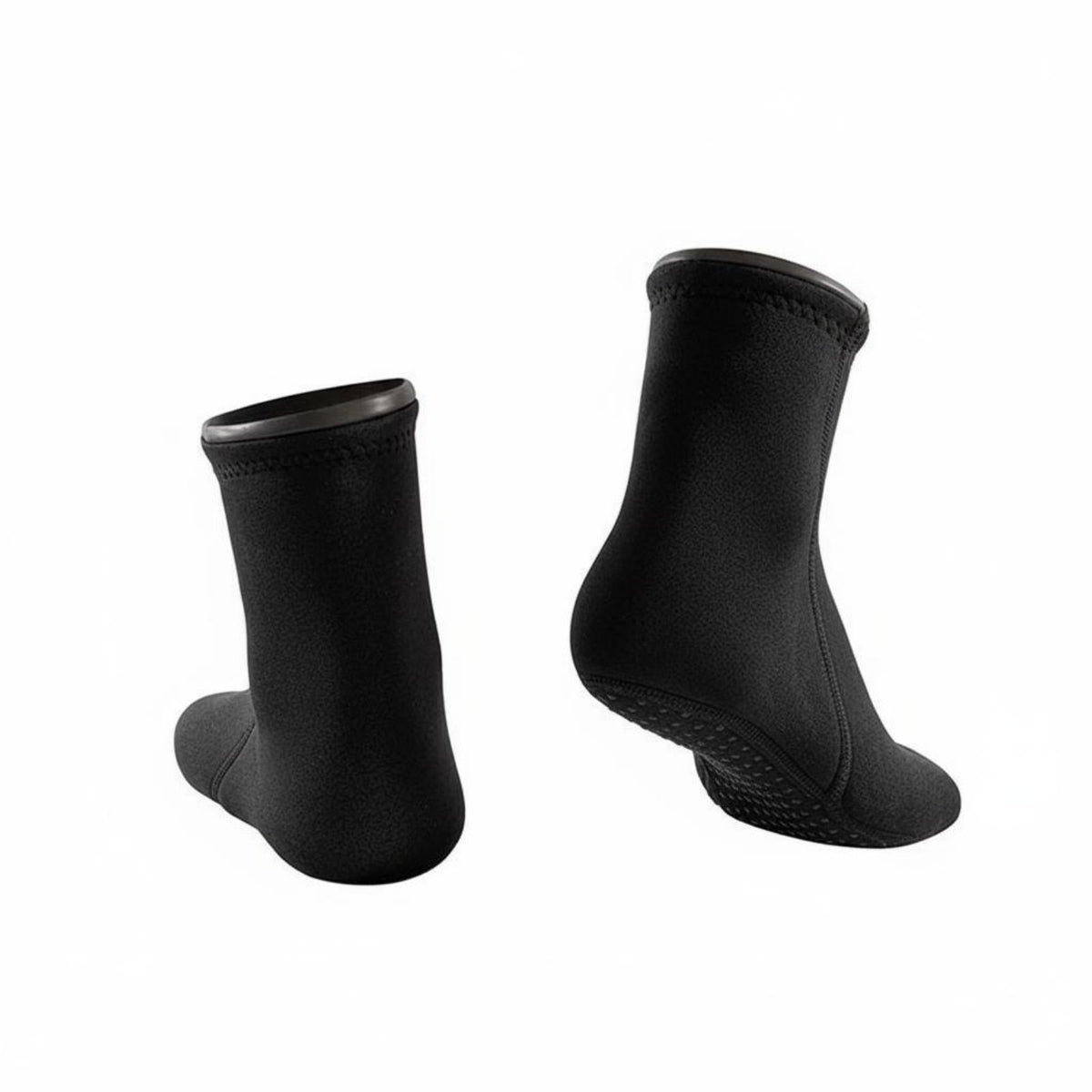 Flexible Fit 3mm Neoprene Diving Socks Long-Lasting Construction 3mm Neoprene Socks Lightweight Non-Slip Snorkeling Booties Quick-Dry for Divers, Snorkelers, Surfers, Swimming, Surfing
