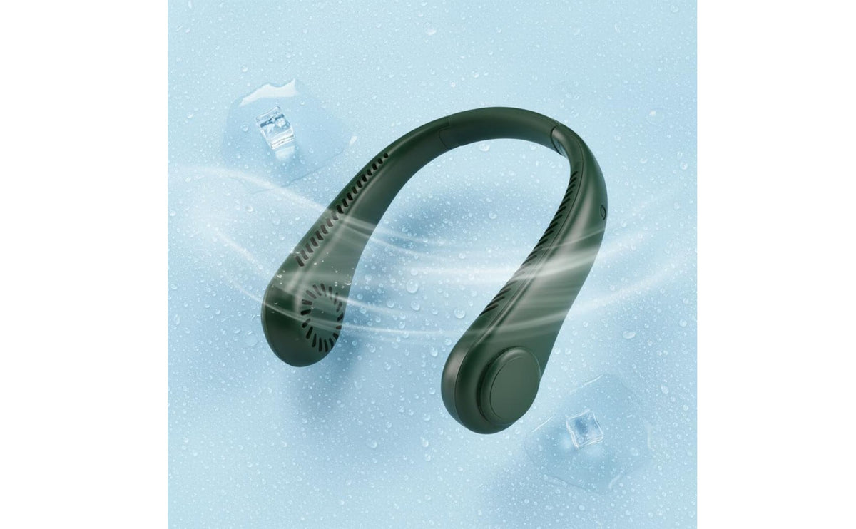 Lightweight Neck Fan Hair-Safe Design Hanging Neck Fan 3 Speed Settings for Athletes, Commuters, Outdoor, Sports, Travel