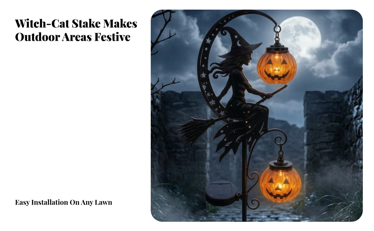 Spooky Halloween Garden Stake Light