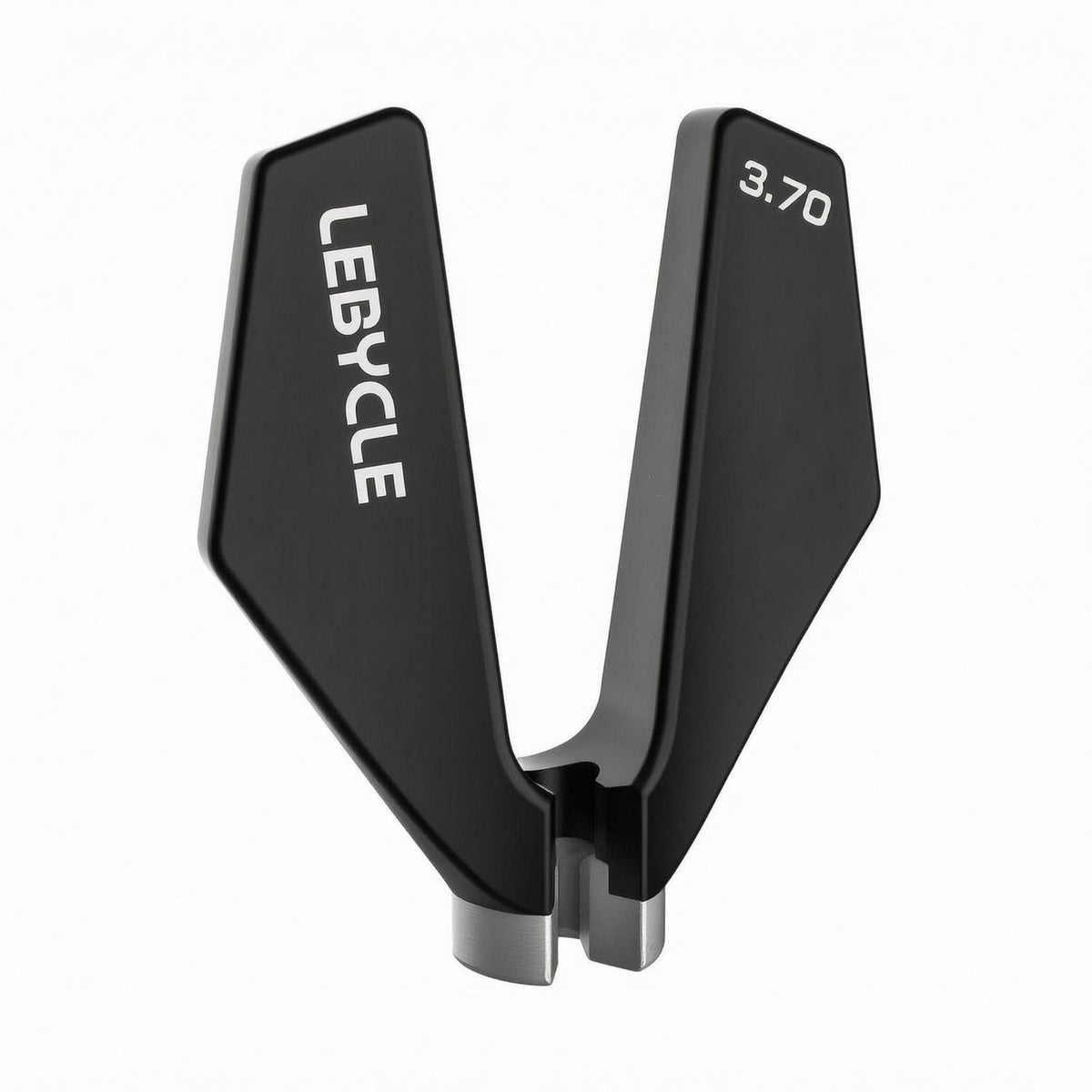 Bike Spoke Wrench Ergonomic Grip Bike Spoke Adjustment Wrench Black Metal