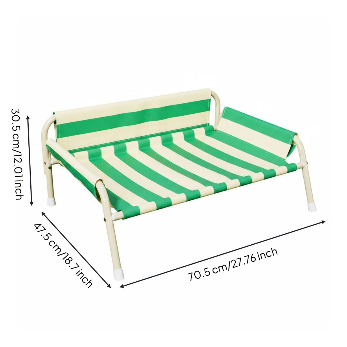 Elevated Dog Bed All-Season Use Raised Pet Cot Moisture-Proof for Cats