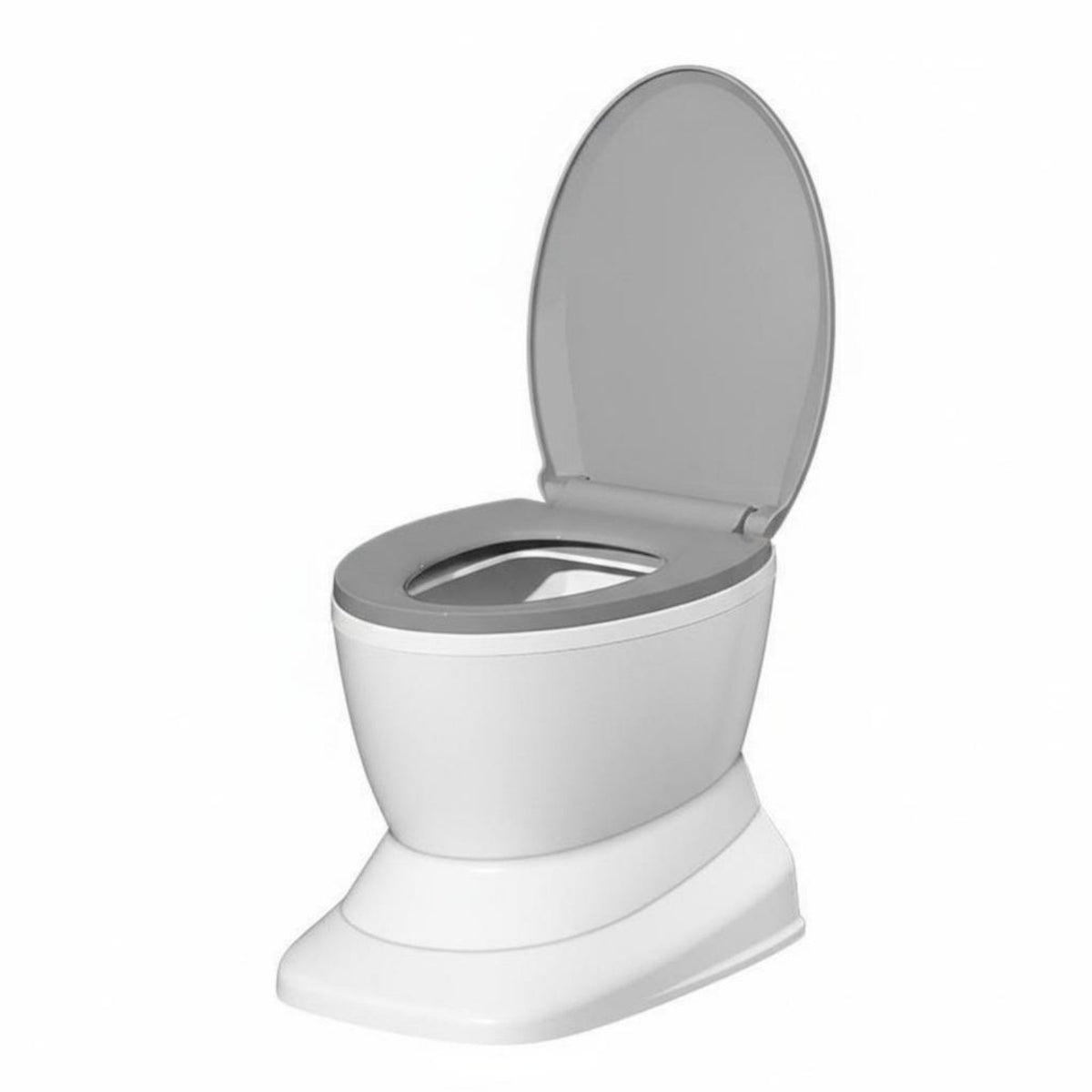 low-level Toilet Converter Seat Portable Mobility Aid Multi-Functional for Seniors