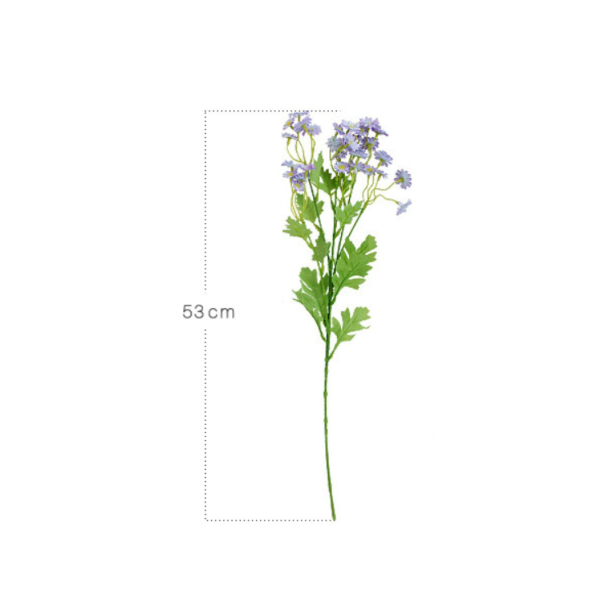 Easy to Maintain 30-Head Flower Bunch Realistic Artificial Blossom Arrangement Long-Lasting for Brides, Event Planners, Wedding