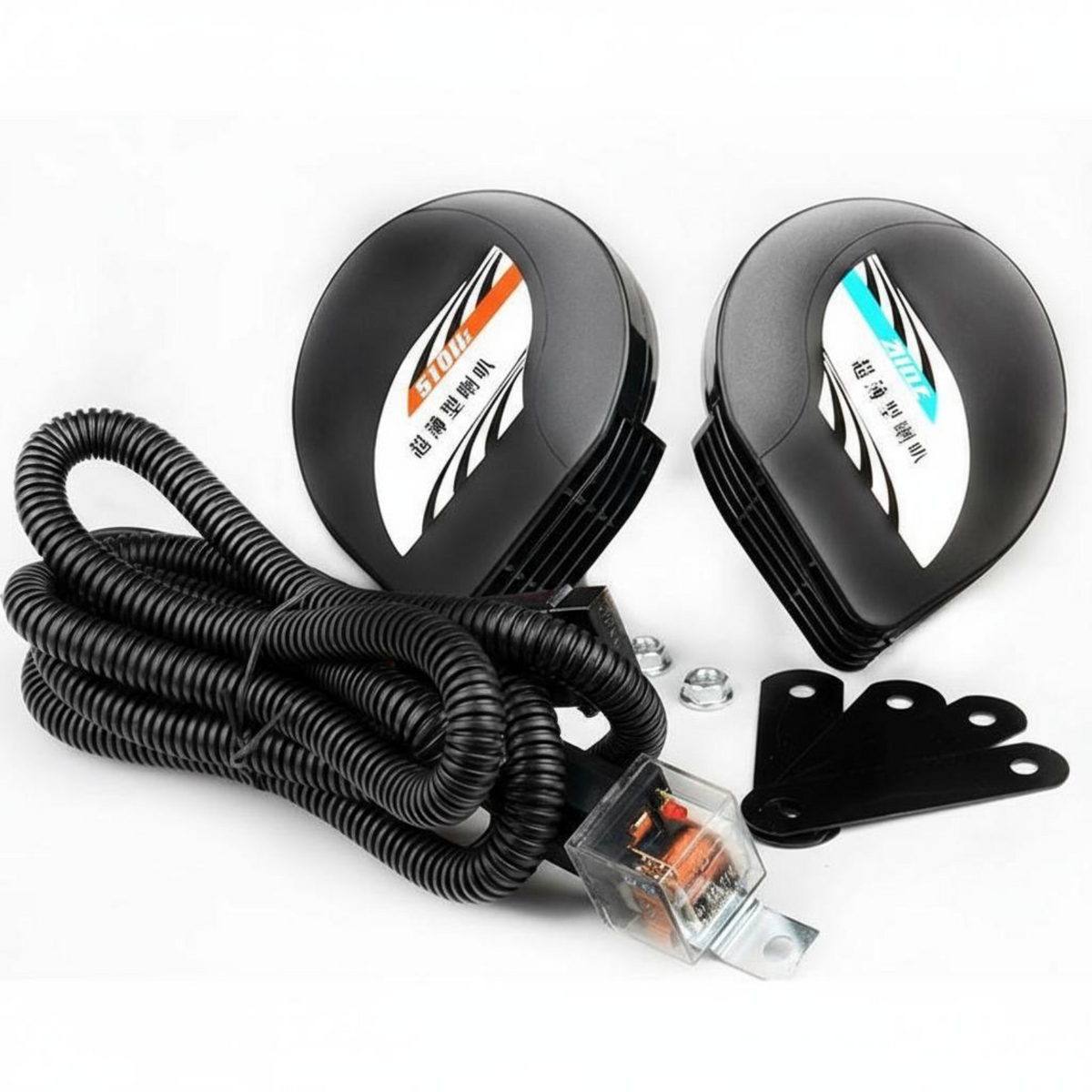 Waterproof 12V horn for vehicles