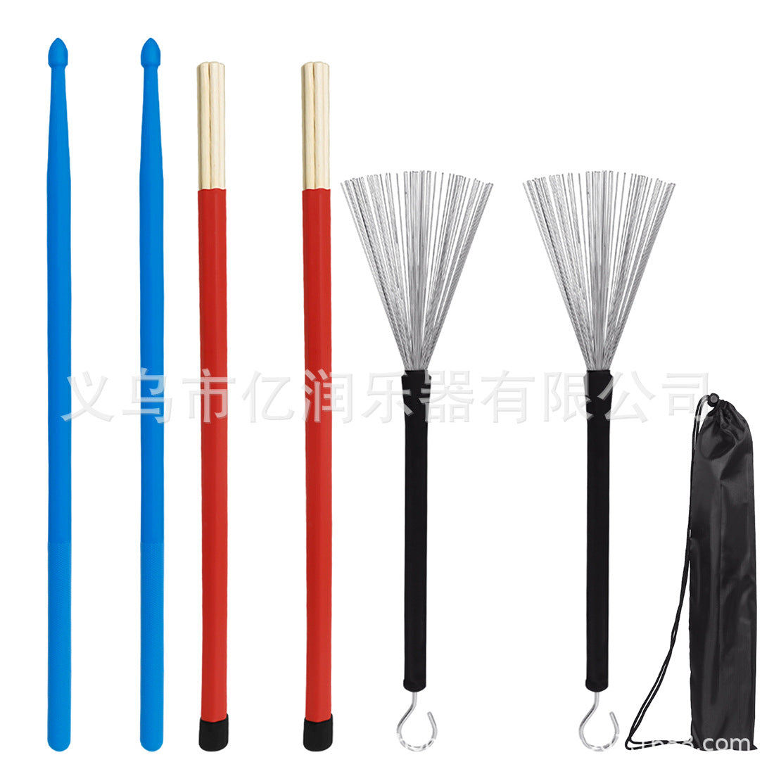Brush-stick-rod SET