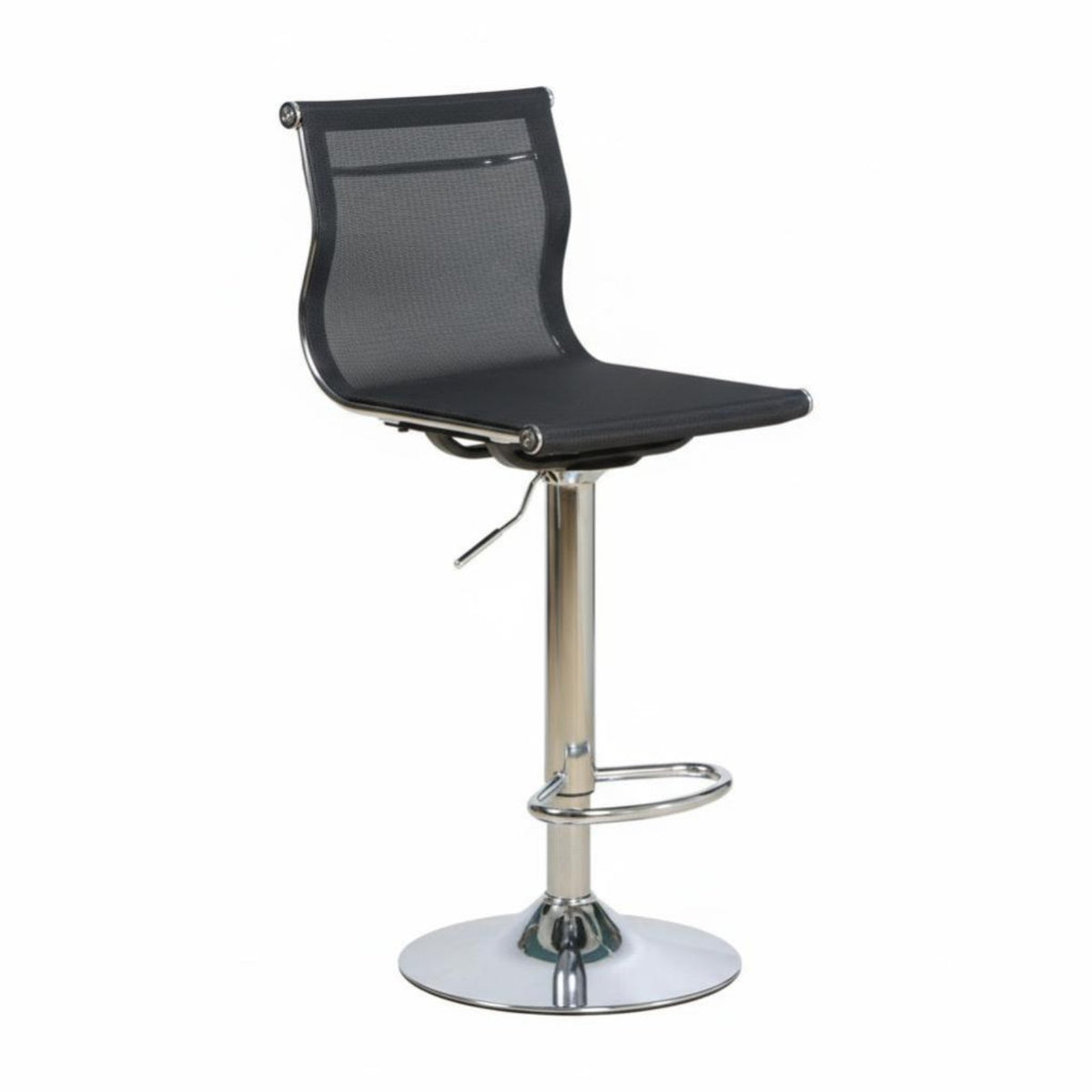 Low-Back Mesh Chair Adjustable Height Office Furniture Space-Saving for Students