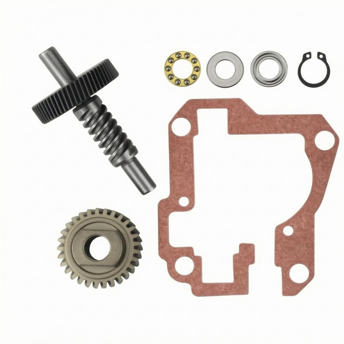Worm Gear Shaft Assembly Bearing Stand Mixer Worm Gear Heavy Duty Kitchen Repair Part