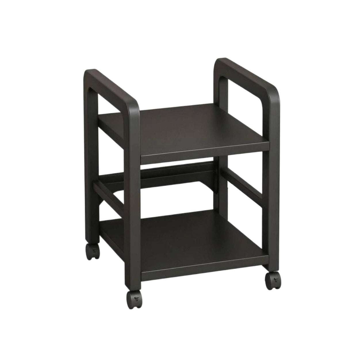 Two-Tier Bookshelf Space Saving Freestanding Bookshelf Multi Purpose