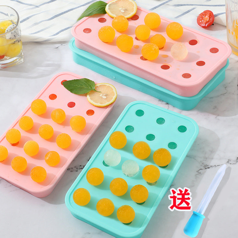 Silicone Spherical Ice Ball Mold for DIY Desserts and Crafts