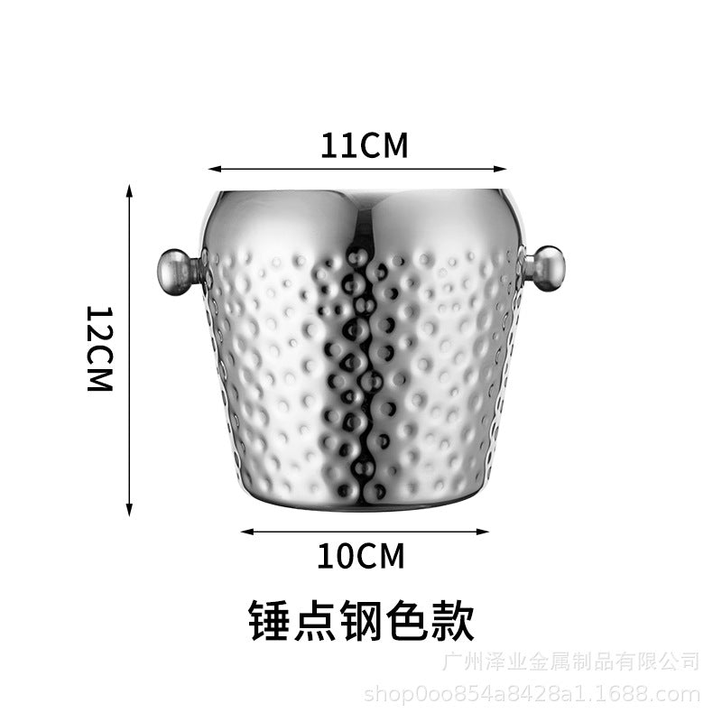 Silver / Hammered
