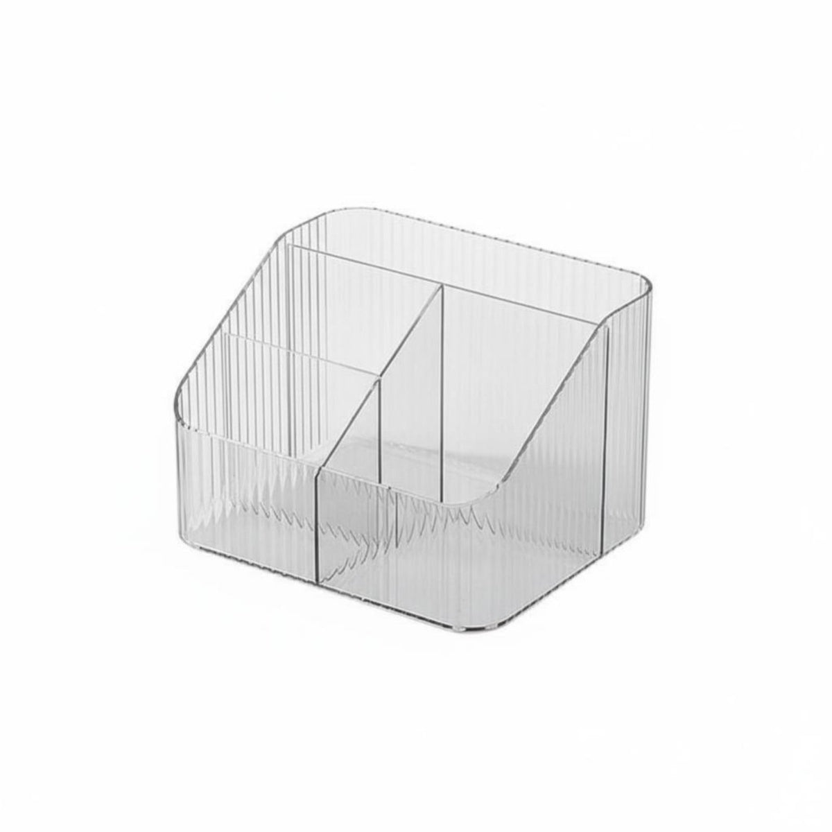 Multi-Compartment Organizer Clear View Desk Organizer Space-Saving for Desktop