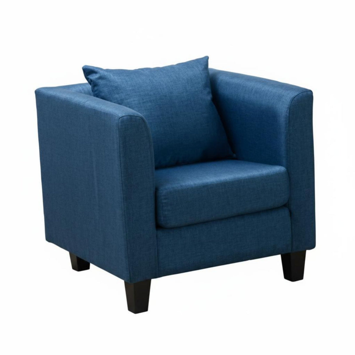 Nordic aesthetic Upholstered Armchair space-saving Footprint Upholstered Tub Chair Padded Armrests Seating Furniture Comfortable Backrest for Apartment Dwellers, Interior Designers, Living Room, Coffee Shop, Boutsideique, Reception Area