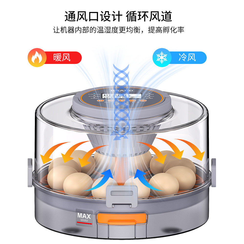 New Egg Incubator 12-18 Eggs Chicken Duck Quail Goose Hatcher