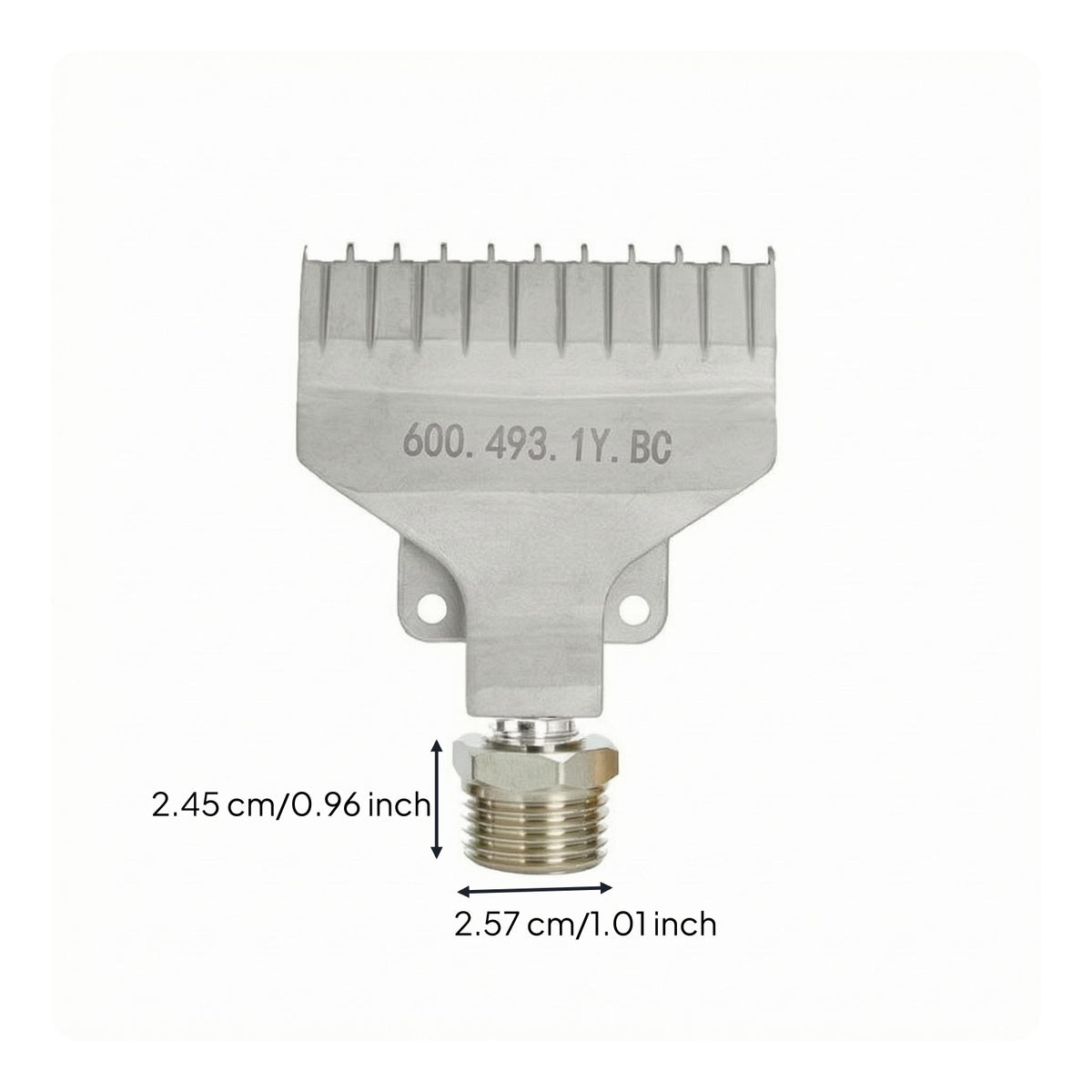 Compressed Air Nozzle Threaded Connection Multi-Hole Air Nozzle